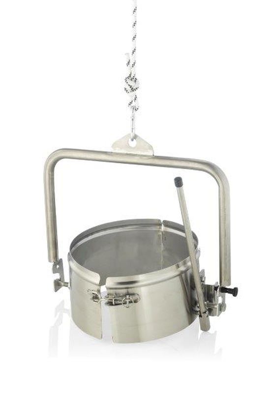Logar Kippvorrichtung für Lagergefäß 35/50 kg, Edelstahl