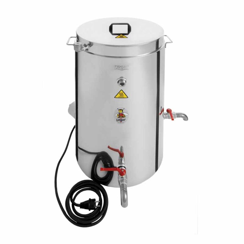 Logar Wachsklärbehälter 75 l, dreiwandig mit Isolierung, 3 kW (Art. Nr. 3319)