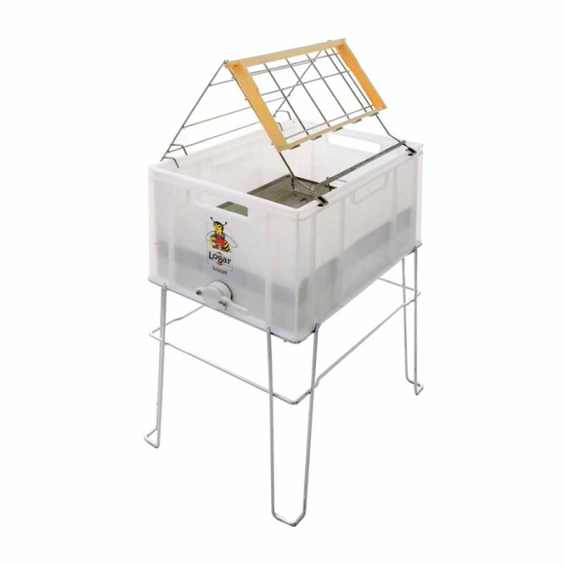 Entdecklungswanne PVC mit Ständer und Siebboden (liegend)