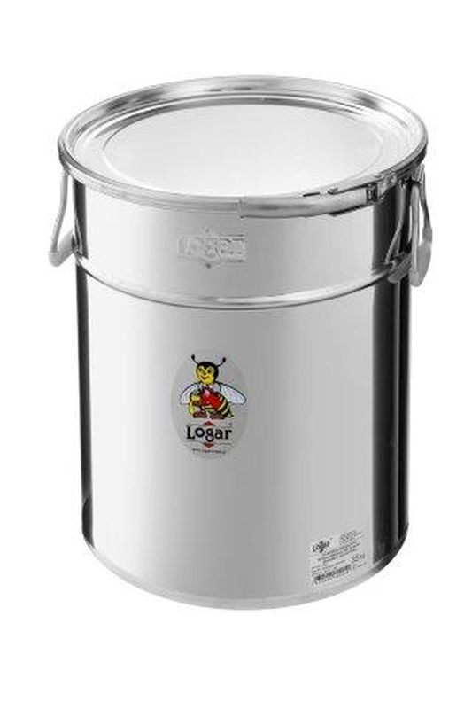 Logar Lagerbehälter konisch 35 kg mit Spannring und Dichtung